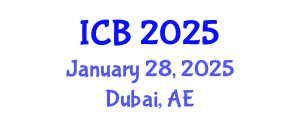 International Conference on Botany (ICB) January 28, 2025 - Dubai, United Arab Emirates