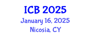 International Conference on Botany (ICB) January 16, 2025 - Nicosia, Cyprus