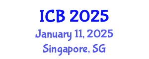 International Conference on Botany (ICB) January 11, 2025 - Singapore, Singapore