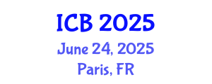 International Conference on Botany (ICB) June 24, 2025 - Paris, France