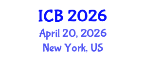 International Conference on Botany (ICB) April 20, 2026 - New York, United States International Conference on Botany (ICB) April 20, 2026 - New York, United States