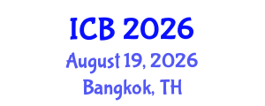 International Conference on Botany (ICB) August 19, 2026 - Bangkok, Thailand International Conference on Botany (ICB) August 19, 2026 - Bangkok, Thailand