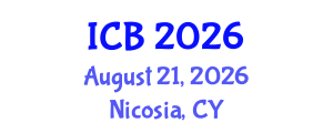 International Conference on Botany (ICB) August 21, 2026 - Nicosia, Cyprus International Conference on Botany (ICB) August 21, 2026 - Nicosia, Cyprus