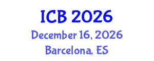 International Conference on Botany (ICB) December 16, 2026 - Barcelona, Spain International Conference on Botany (ICB) December 16, 2026 - Barcelona, Spain