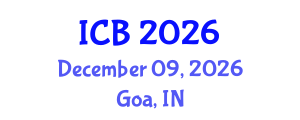 International Conference on Botany (ICB) December 09, 2026 - Goa, India International Conference on Botany (ICB) December 09, 2026 - Goa, India