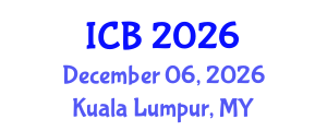 International Conference on Botany (ICB) December 06, 2026 - Kuala Lumpur, Malaysia International Conference on Botany (ICB) December 06, 2026 - Kuala Lumpur, Malaysia