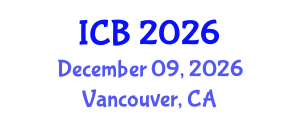 International Conference on Botany (ICB) December 09, 2026 - Vancouver, Canada International Conference on Botany (ICB) December 09, 2026 - Vancouver, Canada