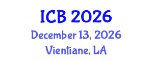 International Conference on Botany (ICB) December 13, 2026 - Vientiane, Laos International Conference on Botany (ICB) December 13, 2026 - Vientiane, Laos