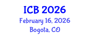 International Conference on Botany (ICB) February 16, 2026 - Bogota, Colombia International Conference on Botany (ICB) February 16, 2026 - Bogota, Colombia