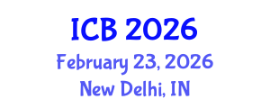 International Conference on Botany (ICB) February 23, 2026 - New Delhi, India International Conference on Botany (ICB) February 23, 2026 - New Delhi, India