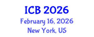 International Conference on Botany (ICB) February 16, 2026 - New York, United States International Conference on Botany (ICB) February 16, 2026 - New York, United States