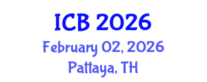 International Conference on Botany (ICB) February 02, 2026 - Pattaya, Thailand International Conference on Botany (ICB) February 02, 2026 - Pattaya, Thailand