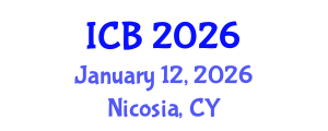 International Conference on Botany (ICB) January 12, 2026 - Nicosia, Cyprus International Conference on Botany (ICB) January 12, 2026 - Nicosia, Cyprus
