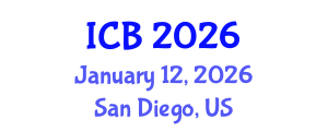 International Conference on Botany (ICB) January 12, 2026 - San Diego, United States International Conference on Botany (ICB) January 12, 2026 - San Diego, United States