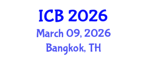 International Conference on Botany (ICB) March 09, 2026 - Bangkok, Thailand International Conference on Botany (ICB) March 09, 2026 - Bangkok, Thailand