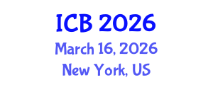 International Conference on Botany (ICB) March 16, 2026 - New York, United States International Conference on Botany (ICB) March 16, 2026 - New York, United States