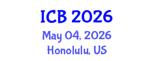 International Conference on Botany (ICB) May 04, 2026 - Honolulu, United States International Conference on Botany (ICB) May 04, 2026 - Honolulu, United States