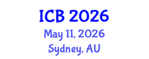 International Conference on Botany (ICB) May 11, 2026 - Sydney, Australia International Conference on Botany (ICB) May 11, 2026 - Sydney, Australia