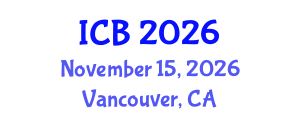 International Conference on Botany (ICB) November 15, 2026 - Vancouver, Canada International Conference on Botany (ICB) November 15, 2026 - Vancouver, Canada