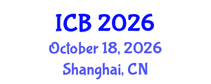 International Conference on Botany (ICB) October 18, 2026 - Shanghai, China International Conference on Botany (ICB) October 18, 2026 - Shanghai, China