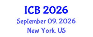International Conference on Botany (ICB) September 09, 2026 - New York, United States International Conference on Botany (ICB) September 09, 2026 - New York, United States