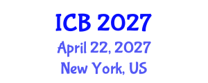 International Conference on Botany (ICB) April 22, 2027 - New York, United States International Conference on Botany (ICB) April 22, 2027 - New York, United States