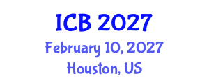 International Conference on Botany (ICB) February 10, 2027 - Houston, United States International Conference on Botany (ICB) February 10, 2027 - Houston, United States