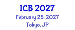 International Conference on Botany (ICB) February 25, 2027 - Tokyo, Japan International Conference on Botany (ICB) February 25, 2027 - Tokyo, Japan