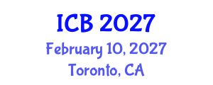 International Conference on Botany (ICB) February 10, 2027 - Toronto, Canada International Conference on Botany (ICB) February 10, 2027 - Toronto, Canada