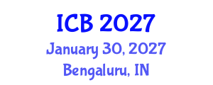 International Conference on Botany (ICB) January 30, 2027 - Bengaluru, India International Conference on Botany (ICB) January 30, 2027 - Bengaluru, India