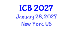 International Conference on Botany (ICB) January 28, 2027 - New York, United States International Conference on Botany (ICB) January 28, 2027 - New York, United States