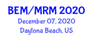 International Conference on Boundary Elements and other Mesh Reduction Methods (BEM/MRM) December 07, 2020 - Daytona Beach, United States