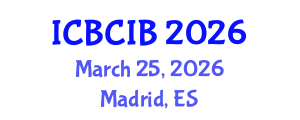 International Conference on Brain-Computer Interfaces in Biomedicine (ICBCIB) March 25, 2026 - Madrid, Spain