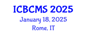 International Conference on Breast Cancer Management and Staging (ICBCMS) January 18, 2025 - Rome, Italy