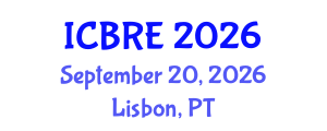 International Conference on Bridge and Railway Engineering (ICBRE) September 20, 2026 - Lisbon, Portugal