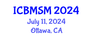 International Conference on Bridge Maintenance, Safety and Management (ICBMSM) July 11, 2024 - Ottawa, Canada