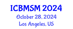International Conference on Bridge Maintenance, Safety and Management (ICBMSM) October 28, 2024 - Los Angeles, United States