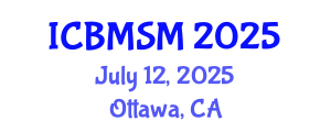 International Conference on Bridge Maintenance, Safety and Management (ICBMSM) July 12, 2025 - Ottawa, Canada