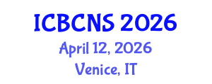 International Conference on Broadband Communications, Networks, and Systems (ICBCNS) April 12, 2026 - Venice, Italy