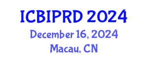 International Conference on Bronchology, Interventional Pulmonology and Respiratory Diseases (ICBIPRD) December 16, 2024 - Macau, China