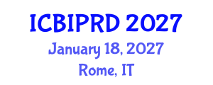 International Conference on Bronchology, Interventional Pulmonology and Respiratory Diseases (ICBIPRD) January 18, 2027 - Rome, Italy International Conference on Bronchology, Interventional Pulmonology and Respiratory Diseases (ICBIPRD) January 18, 2027 - Rome, Italy