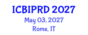 International Conference on Bronchology, Interventional Pulmonology and Respiratory Diseases (ICBIPRD) May 03, 2027 - Rome, Italy International Conference on Bronchology, Interventional Pulmonology and Respiratory Diseases (ICBIPRD) May 03, 2027 - Rome, Italy