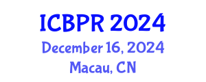 International Conference on Buddhism and Philosophy of Religion (ICBPR) December 16, 2024 - Macau, China
