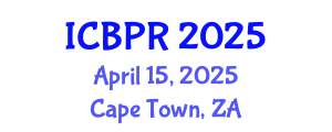 International Conference on Buddhism and Philosophy of Religion (ICBPR) April 15, 2025 - Cape Town, South Africa