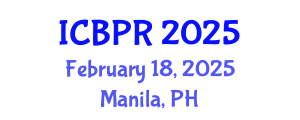 International Conference on Buddhism and Philosophy of Religion (ICBPR) February 18, 2025 - Manila, Philippines