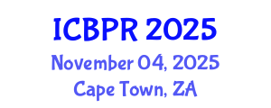 International Conference on Buddhism and Philosophy of Religion (ICBPR) November 04, 2025 - Cape Town, South Africa
