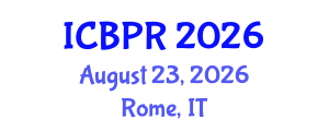 International Conference on Buddhism and Philosophy of Religion (ICBPR) August 23, 2026 - Rome, Italy International Conference on Buddhism and Philosophy of Religion (ICBPR) August 23, 2026 - Rome, Italy