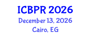 International Conference on Buddhism and Philosophy of Religion (ICBPR) December 13, 2026 - Cairo, Egypt International Conference on Buddhism and Philosophy of Religion (ICBPR) December 13, 2026 - Cairo, Egypt
