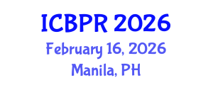 International Conference on Buddhism and Philosophy of Religion (ICBPR) February 16, 2026 - Manila, Philippines International Conference on Buddhism and Philosophy of Religion (ICBPR) February 16, 2026 - Manila, Philippines