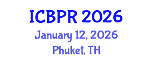 International Conference on Buddhism and Philosophy of Religion (ICBPR) January 12, 2026 - Phuket, Thailand International Conference on Buddhism and Philosophy of Religion (ICBPR) January 12, 2026 - Phuket, Thailand